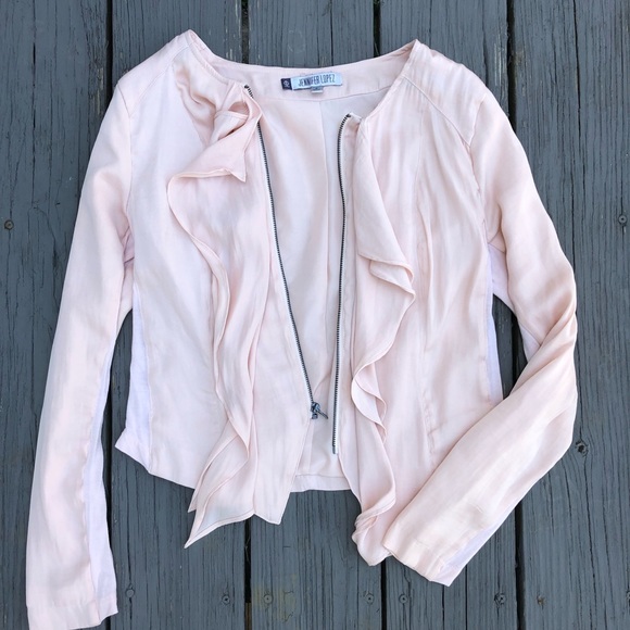 Jennifer Lopez Jackets & Blazers - Jennifer Lopez Zip Up Blazer